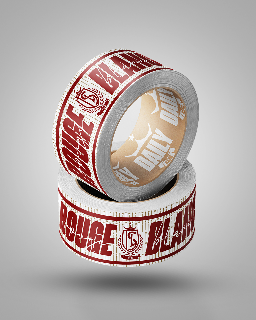 ROUGE ET BLANC ROLL TAPE