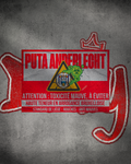 AUTOCOLLANT P*TA ANDERLECHT - 14x10cm