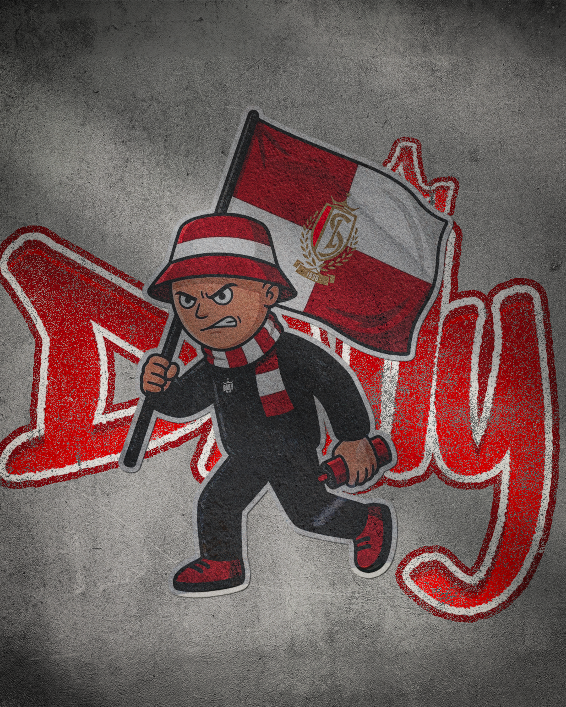 AUTOCOLLANT DÉCOUPÉ RSCL ULTRA - 10x7cm