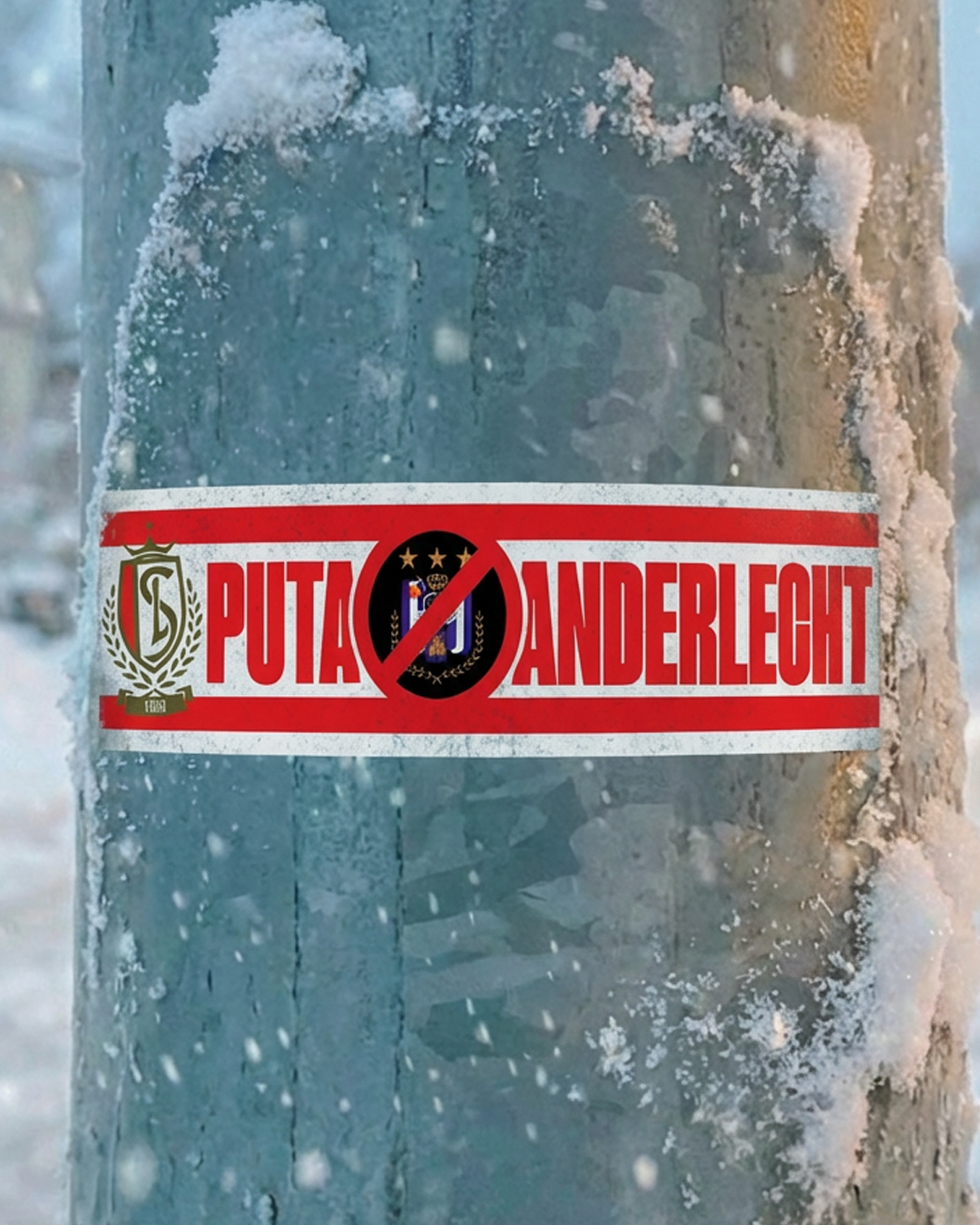 P*TA ANDERL*CHT Sticker 15x4cm