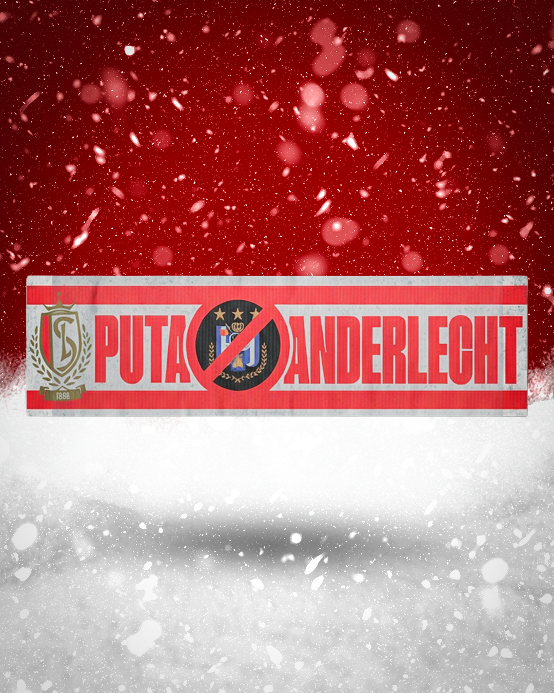 P*TA ANDERL*CHT Sticker 15x4cm