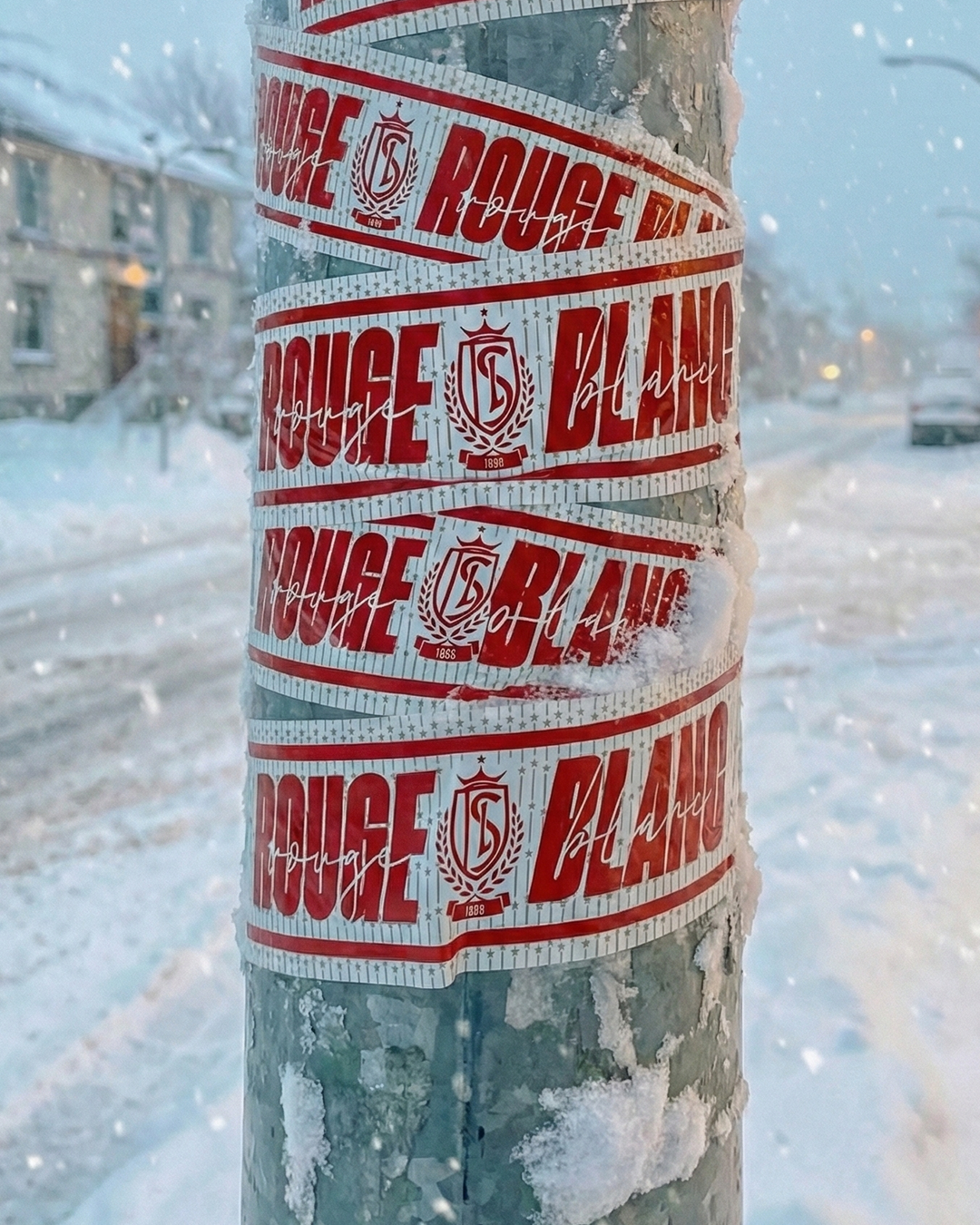 ROUGE & BLANC Tape Roll - 48M