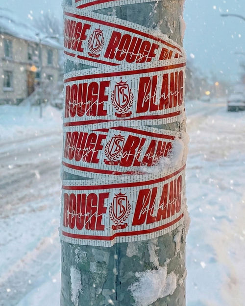 ROUGE & BLANC Tape Roll - 48M