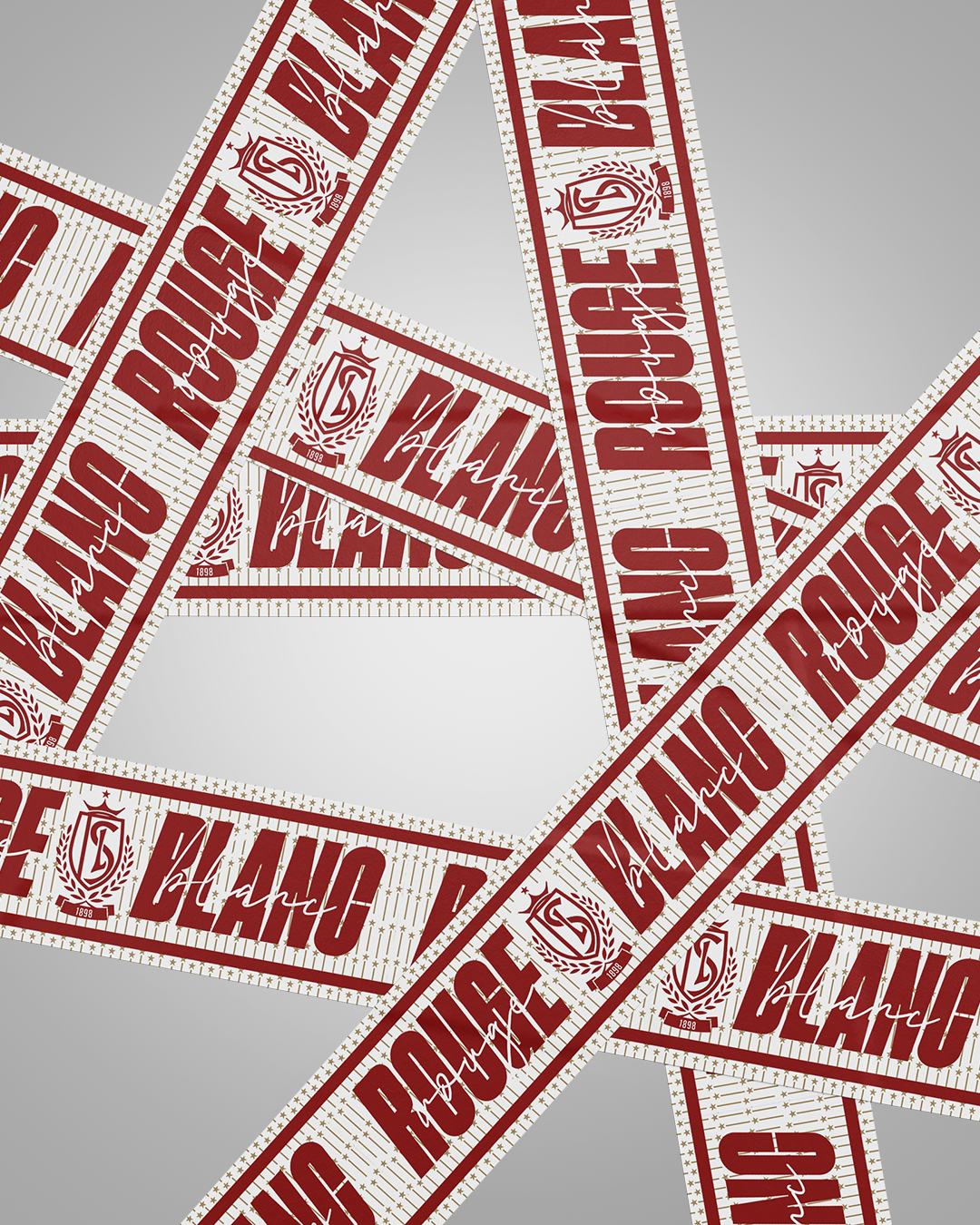 ROUGE ET BLANC ROLL TAPE